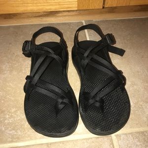 WIDE Chaco ZX2 Classic Sandals in Black